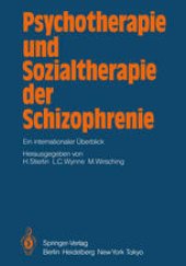 book Psychotherapie und Sozialtherapie der Schizophrenie: Ein internationaler Überblick