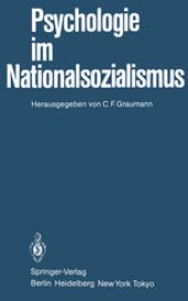 book Psychologie im Nationalsozialismus