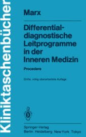 book Differentialdiagnostische Leitprogramme in der Inneren Medizin: Procedere