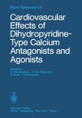 book Cardiovascular Effects of Dihydropyridine-Type Calcium Antagonists and Agonists