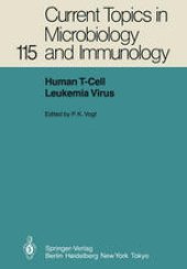 book Human T-Cell Leukemia Virus