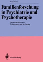 book Familienforschung in Psychiatrie und Psychotherapie