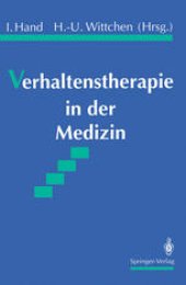 book Verhaltenstherapie in der Medizin