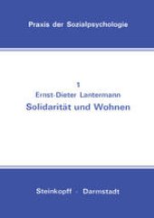 book Solidarität und Wohnen: Eine Feldstudie