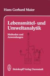 book Lebensmittel- und Umweltanalytik: Methoden und Anwendungen