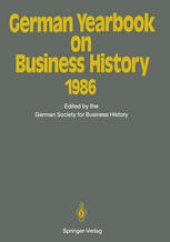 book German Yearbook on Business History 1986