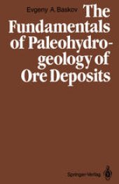 book The Fundamentals of Paleohydrogeology of Ore Deposits
