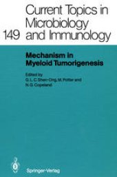 book Mechanisms in Myeloid Tumorigenesis 1988: Workshop at the National Cancer Institute, National Institutes of Health, Bethesda, MD, USA, March 22, 1988