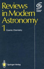 book Cosmic Chemistry