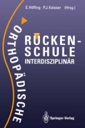 book Orthopädische Rückenschule Interdisziplinär