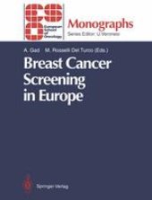 book Breast Cancer Screening in Europe