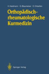 book Orthopädischrheumatologische Kurmedizin