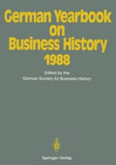 book German Yearbook on Business History 1988