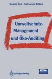 book Umweltschutz-Management und Öko-Auditing