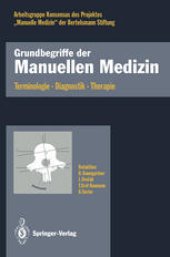 book Grundbegriffe der Manuellen Medizin: Terminologie · Diagnostik · Therapie