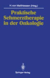 book Praktische Schmerztherapie in der Onkologie