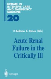 book Acute Renal Failure in the Critically Ill