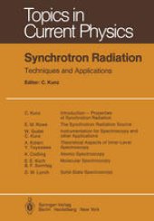 book Synchrotron Radiation: Techniques and Applications