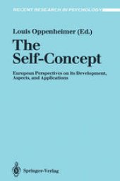 book The Self-Concept: European Perspectives on its Development, Aspects, and Applications