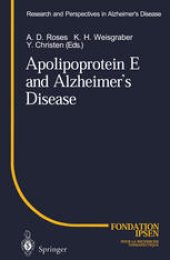 book Apolipoprotein E and Alzheimer’s Disease