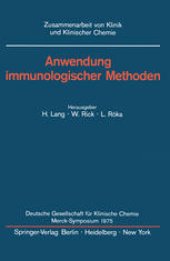 book Anwendung immunologischer Methoden