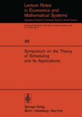 book Symposium on the Theory of Scheduling and Its Applications