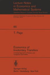 book Economics of Involuntary Transfers: A Unified Approach to Pollution and Congestion Externalities