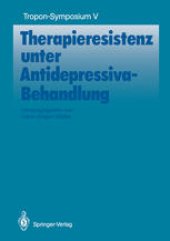 book Therapieresistenz unter Antidepressiva-Behandlung