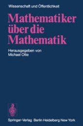 book Mathematiker über die Mathematik