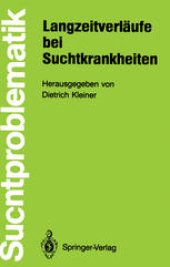 book Langzeitverläufe bei Suchtkrankheiten
