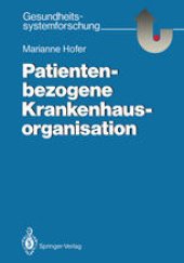 book Patientenbezogene Krankenhausorganisation