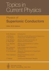 book Physics of Superionic Conductors