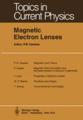 book Magnetic Electron Lenses