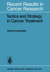 book Tactics and Strategy in Cancer Treatment