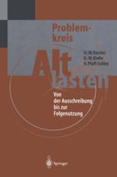 book Problemkreis Altlasten: Von der Ausschreibung bis zur Folgenutzung