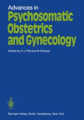 book Advances in Psychosomatic Obstetrics and Gynecology