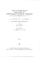 book Limit distributions for sums of independent random variables