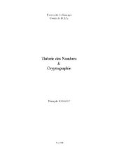 book Theorie des nombres et cryptographie