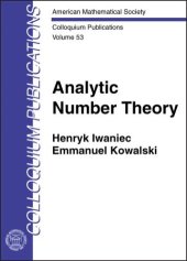 book Analytic number theory