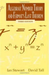 book Algebraic number theory and Fermat's last theorem