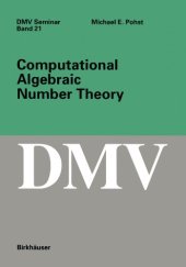 book Computational Algebraic Number Theory