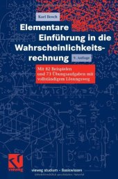 book Elementare Einfuehrung in die Warscheinlichkeitsrechnung