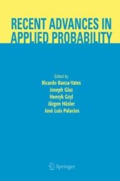 book Recent advances in applied probability