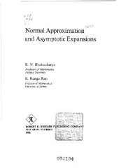 book Normal approximation and asymptotic expansions