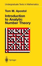 book Introduction to analytic number theory