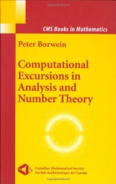 book Computational excursions in analysis and number theory