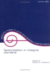 book Factorization in Integral Domains