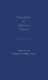 book Probability and measure theory