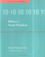 book Hilbert's tenth problem