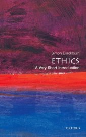 book Ethics: A Very Short Introduction